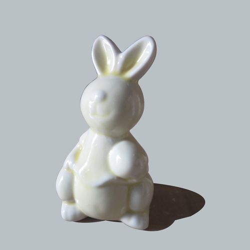 陶瓷工艺品色釉兔子多色混装简约时尚家居摆设品厂家高销量产品
